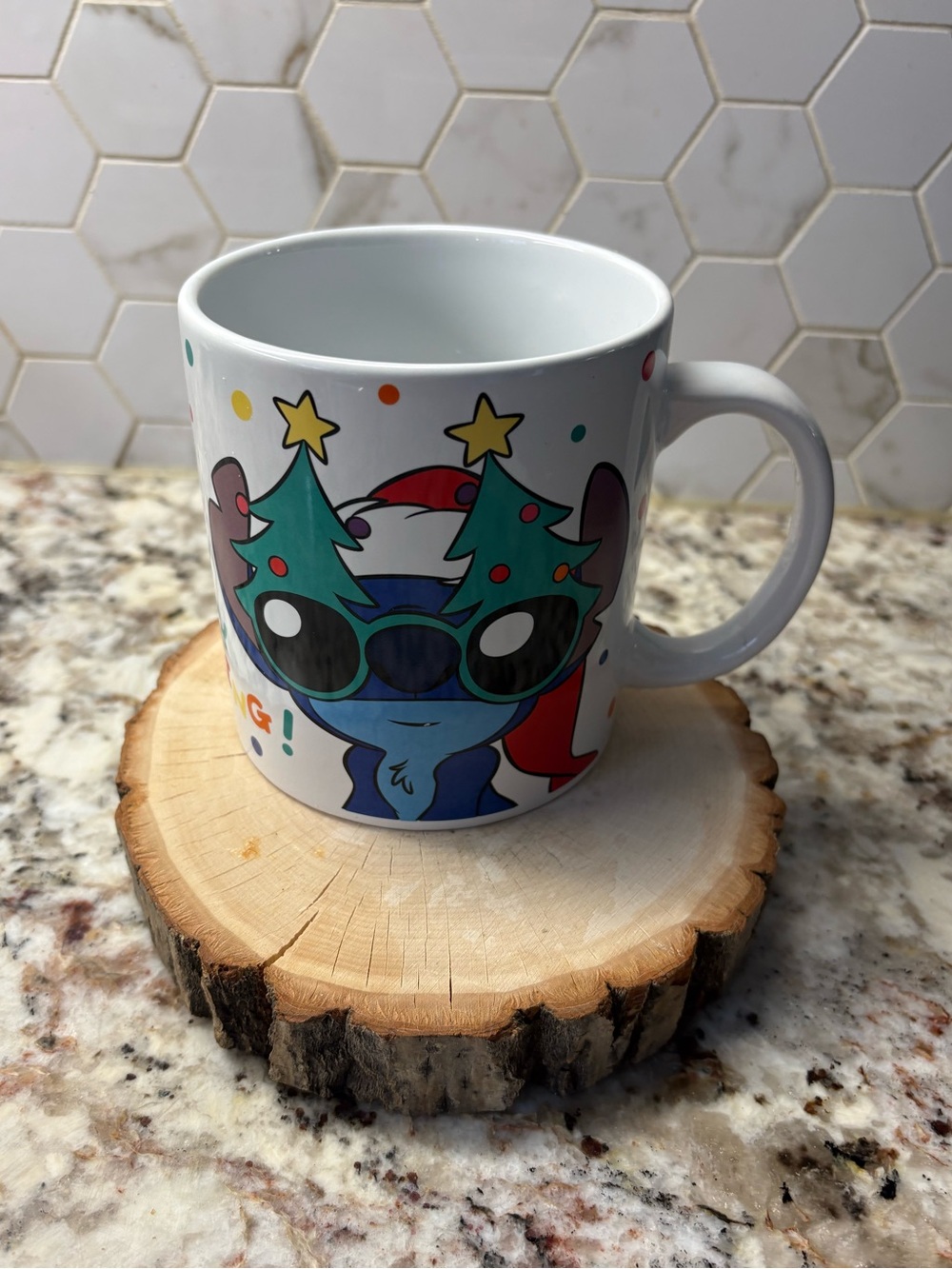 Disney Lilo & Stitch Christmas Mug
